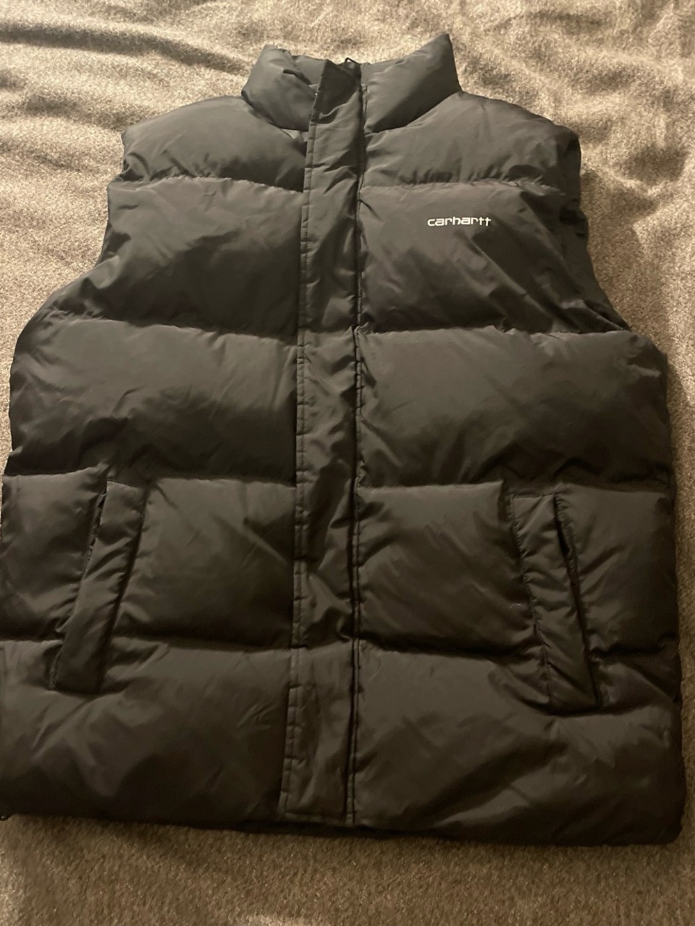 Carhartt WIP Men's Insulated Black Puffer Vest